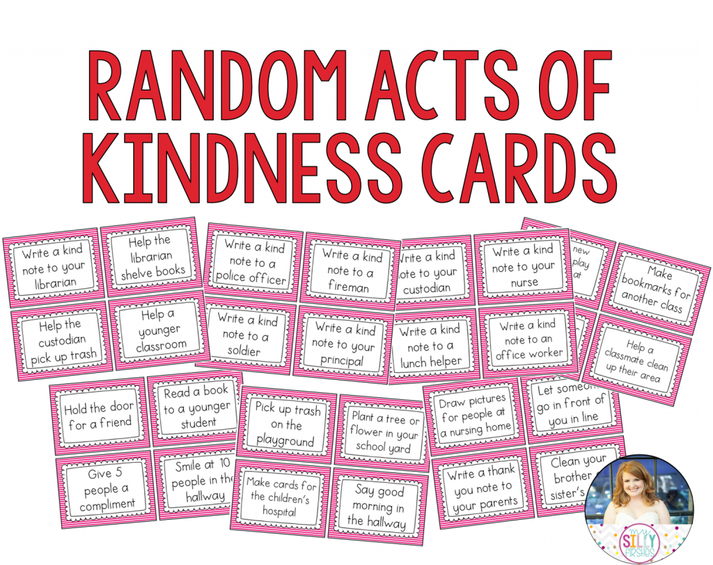 Random Acts Of Kindness {promoting Kindness In The Primary Classroom” Teaching With Haley O Connor