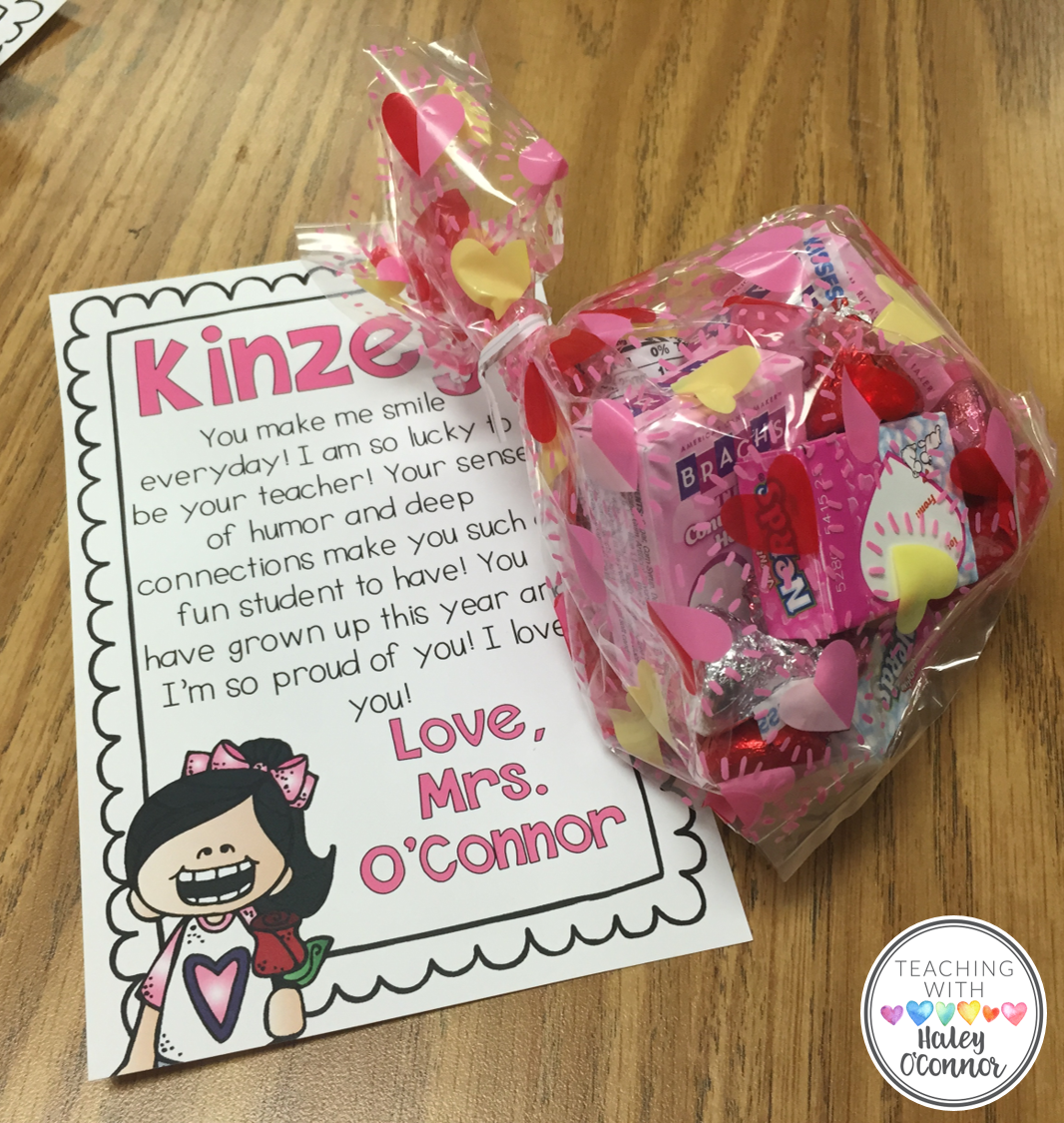 Valentine's Day Student Gifts from Teacher