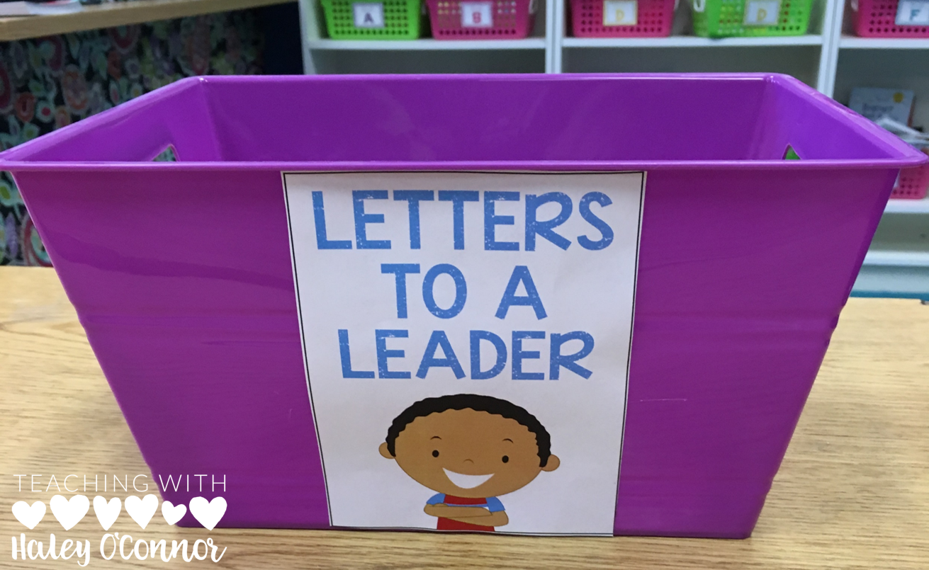 Leaders to a Letter