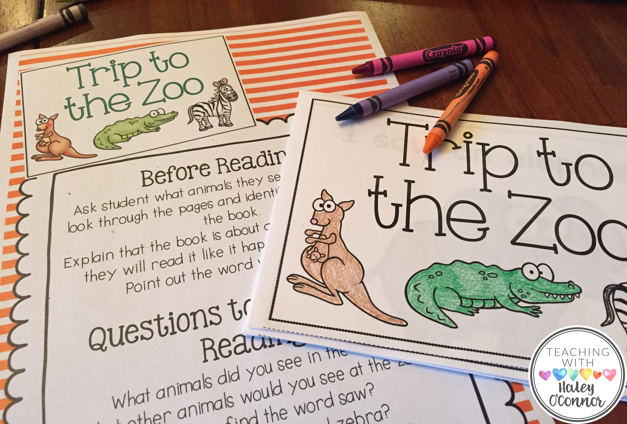 Early Guided Reading Printable Book