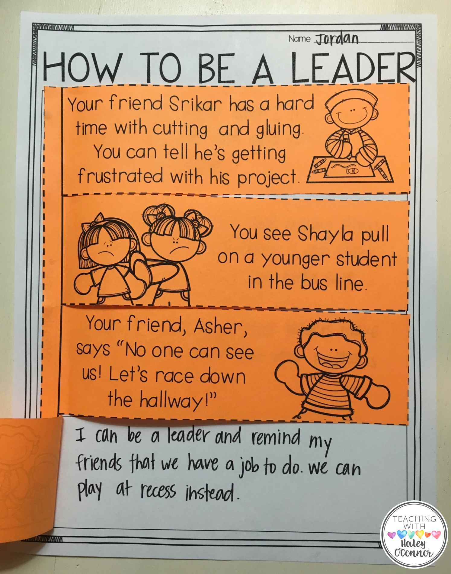 How to Be a Leader Flipbook