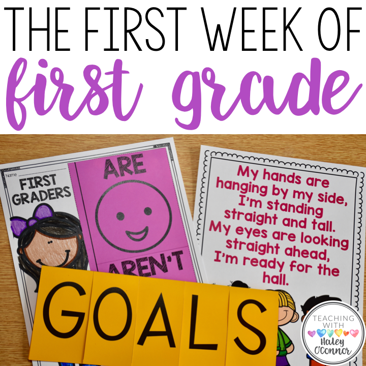 The First Week of First Grade