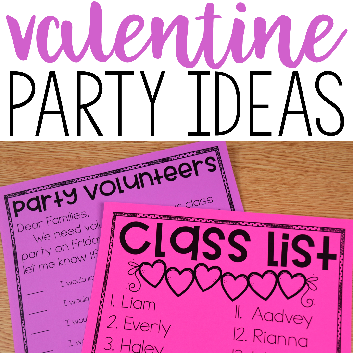 Valentine Party Idea