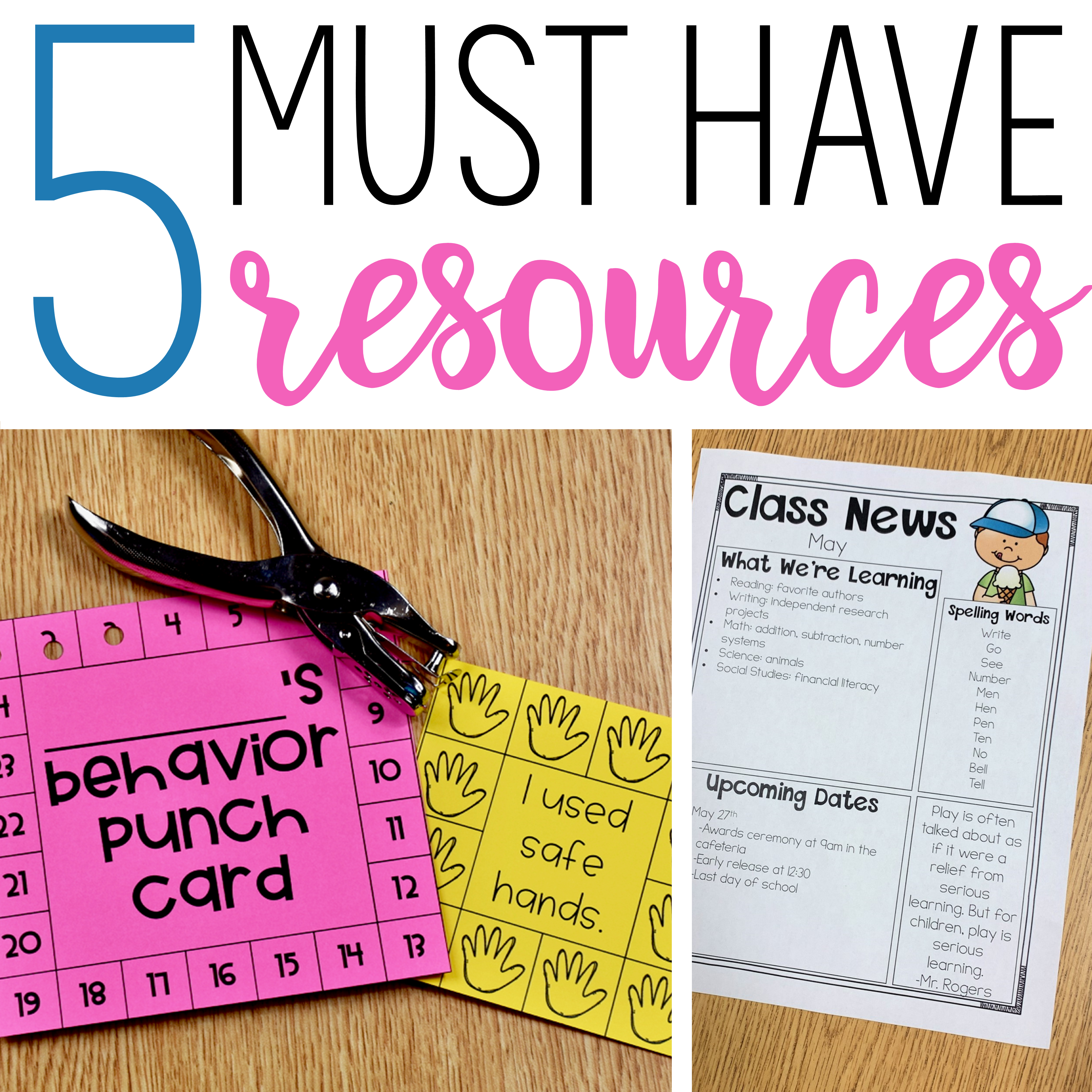 5 Must Have Resources