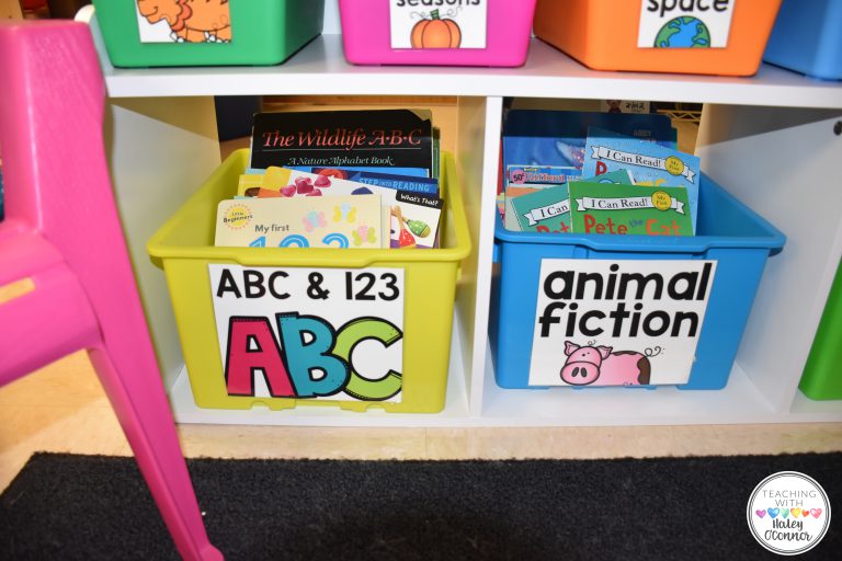 Classroom Library Set-Up {Organizing, Labeling and Storage} | Teaching ...