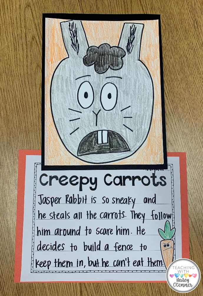 Creepy Carrots Jasper Directed Drawing