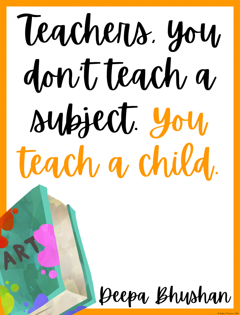 Motivational Quotes for Teachers | Teaching With Haley O'Connor