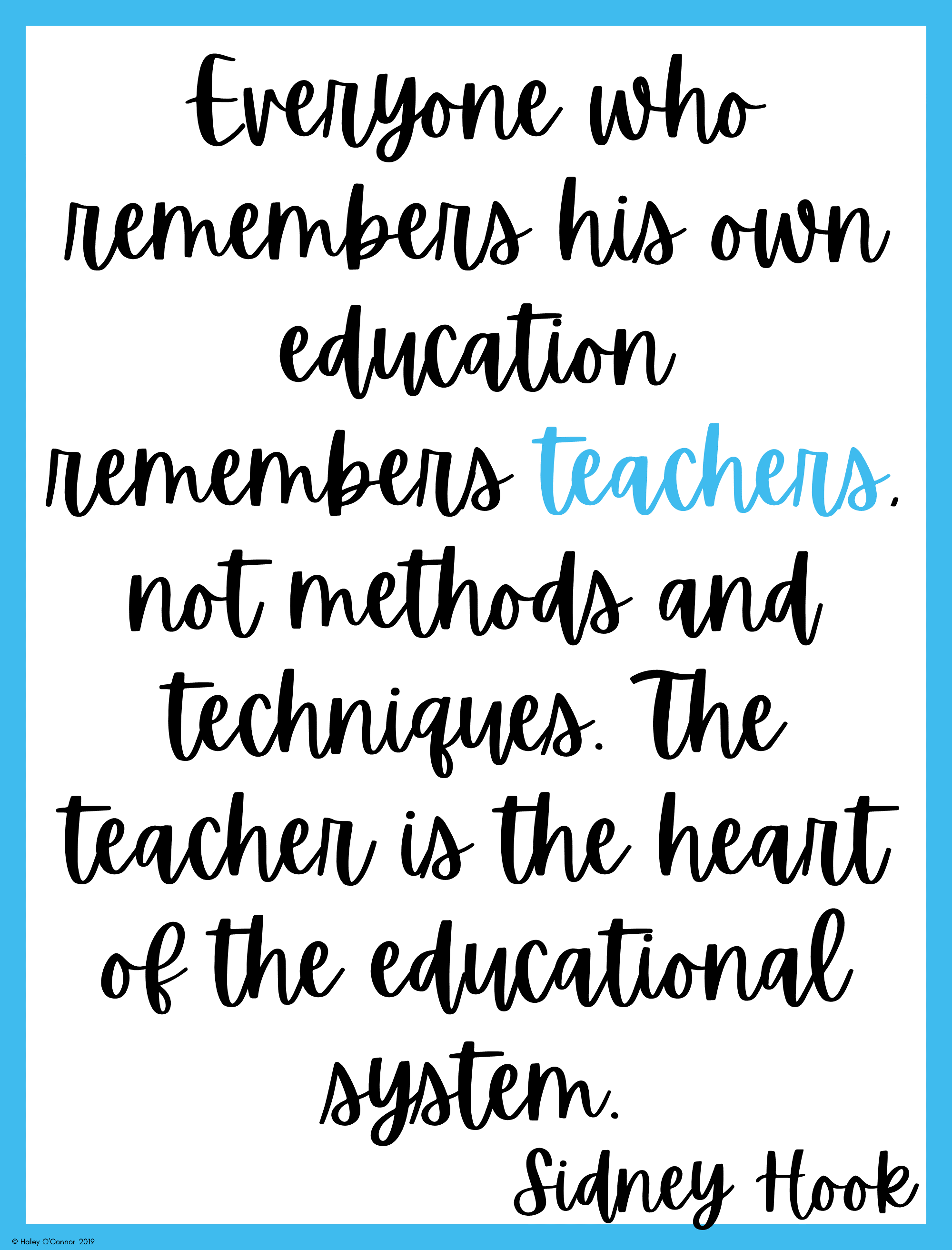 Motivational Quotes for Teachers | Teaching With Haley O'Connor