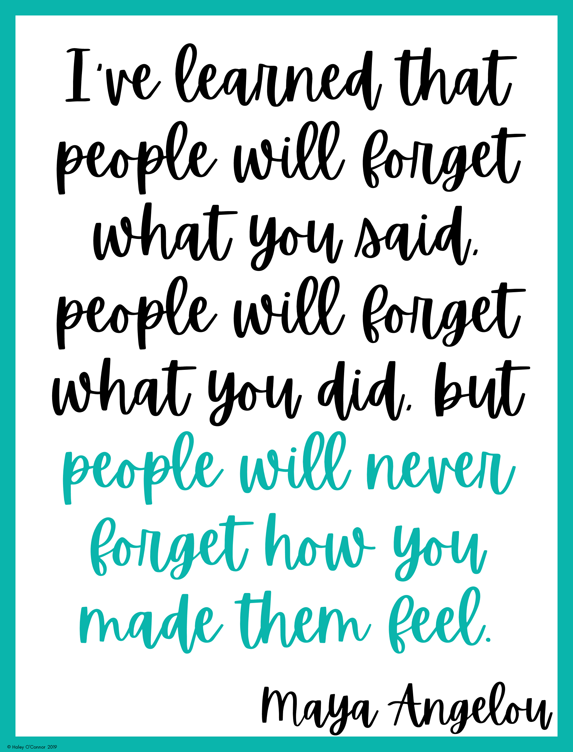 Motivational Quotes for Teachers | Teaching With Haley O'Connor