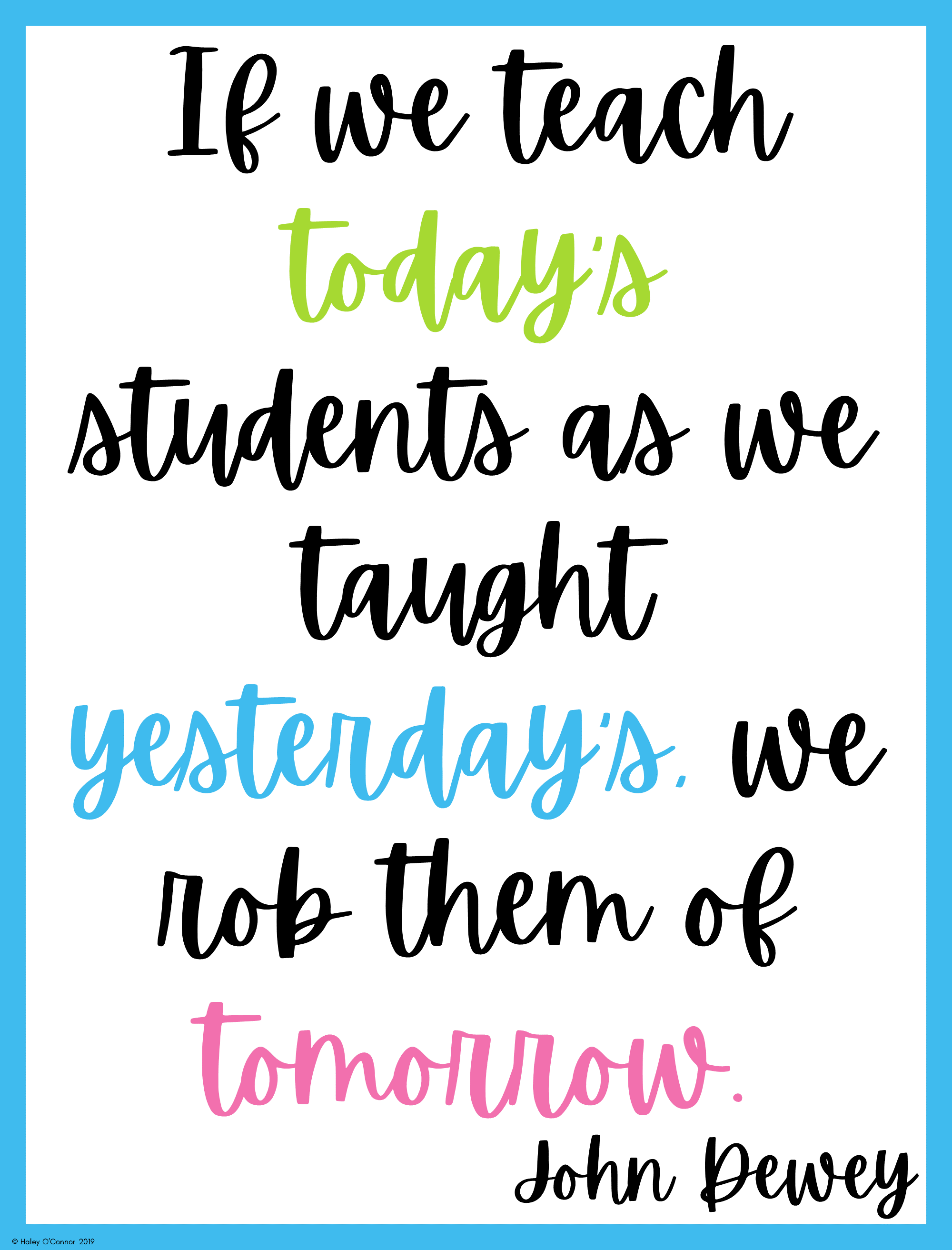 Motivational Quotes for Teachers | Teaching With Haley O'Connor