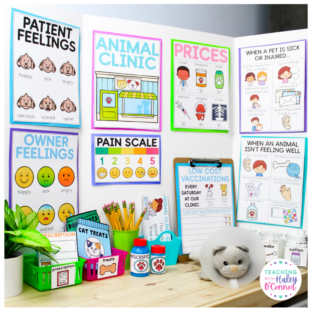 setting-your-vet-dramatic-play-center-teaching-with-haley-o-connor for Animal Hospital Dramatic Play Vet Clinic Free Printables Setting Your Vet Dramatic Play Center | Teaching With Haley O'Connor for Animal Hospital Dramatic Play Vet Clinic Free Printables